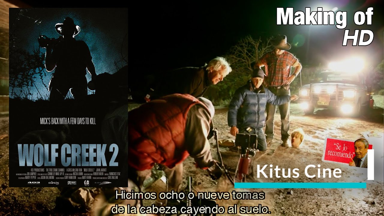 Aprende a descuartizar con Mick Taylor en WOLF CREEK 2 (Making Of subtitulado al espa&ntilde;ol)
