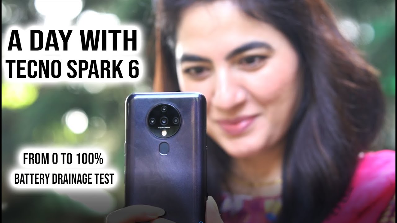 Tecno Spark 6 Battery Drainage Test/Gaming Experienced..5000mah with 18w fast charge