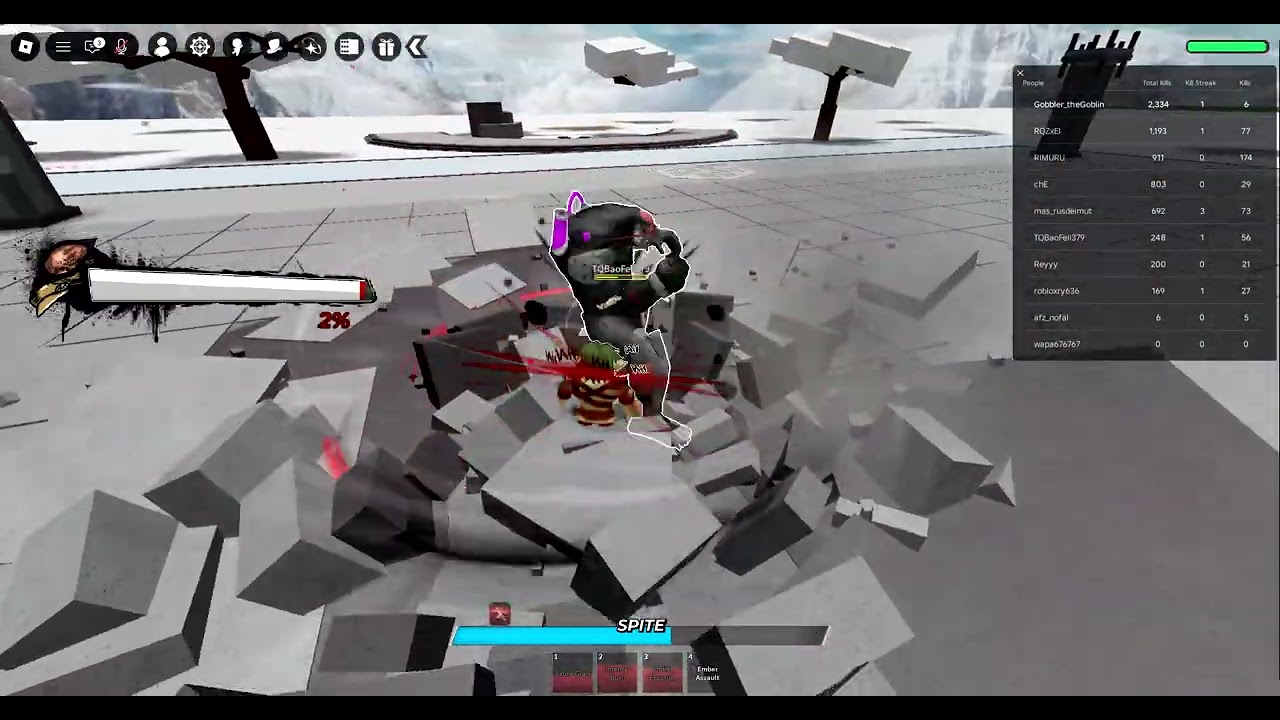 Gobbler the goblin in HBG in roblox (xmas update) happy new year too all mga ka cheezie.