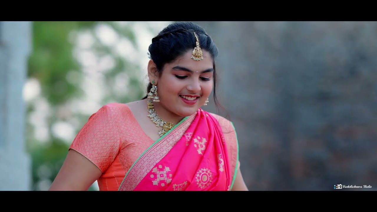 Keerthana Pree Saree Shoot || Venkateshwara Studio
