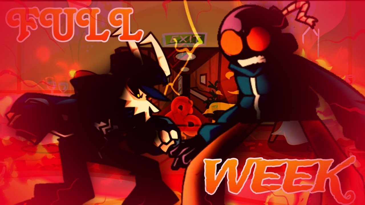 [Definitive Full Week] Tabi VS Whitty | FNF MASHUP 2024