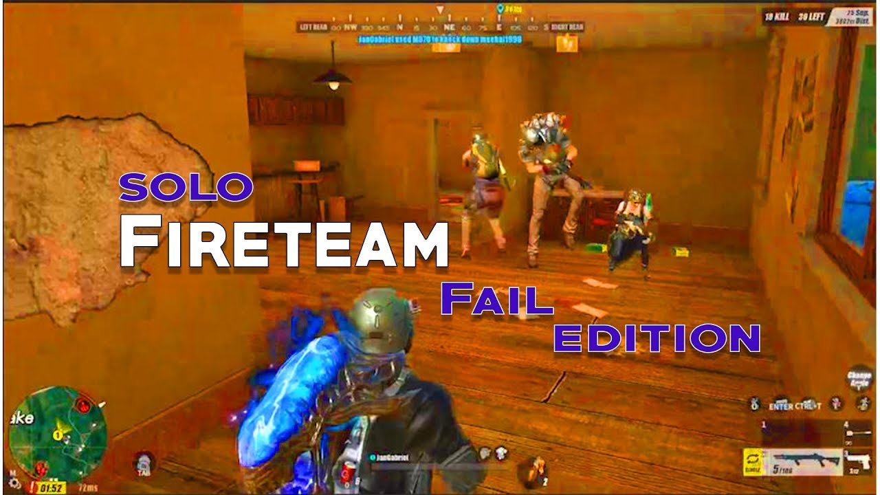 Solo Fireteam - Fail Edition (Rules Of Survival)