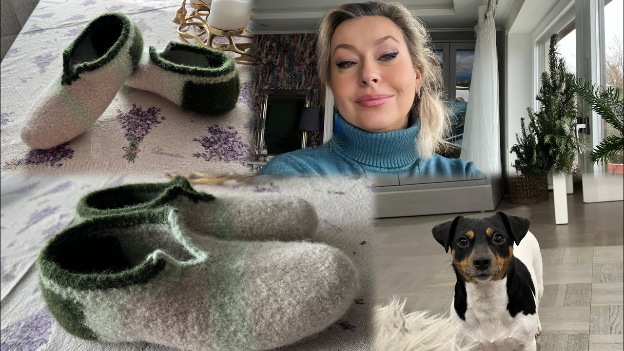 24 февраля 2026 г.Распускаю розовый 🤷‍♀️Курила да не то! С Мужем в магазине☝️Валяные тапочки 💁🏼‍♀️