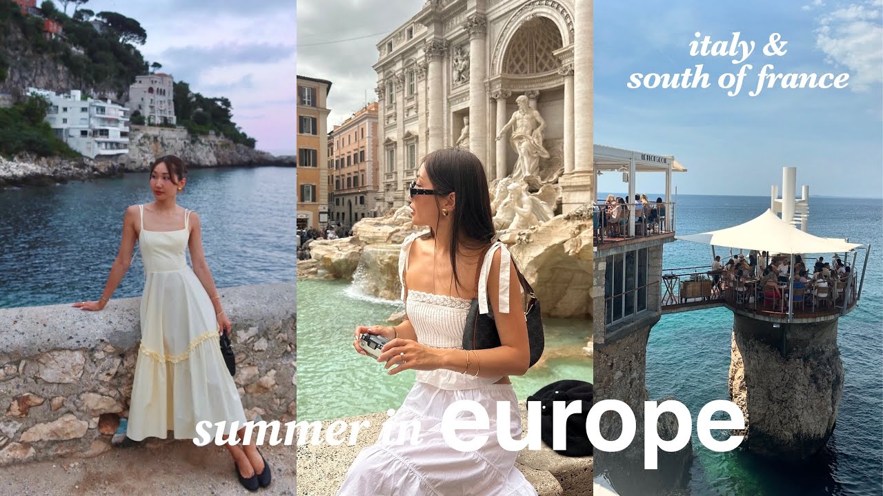 summer in europe☆ (good eats and things to do in italy and south of france!)