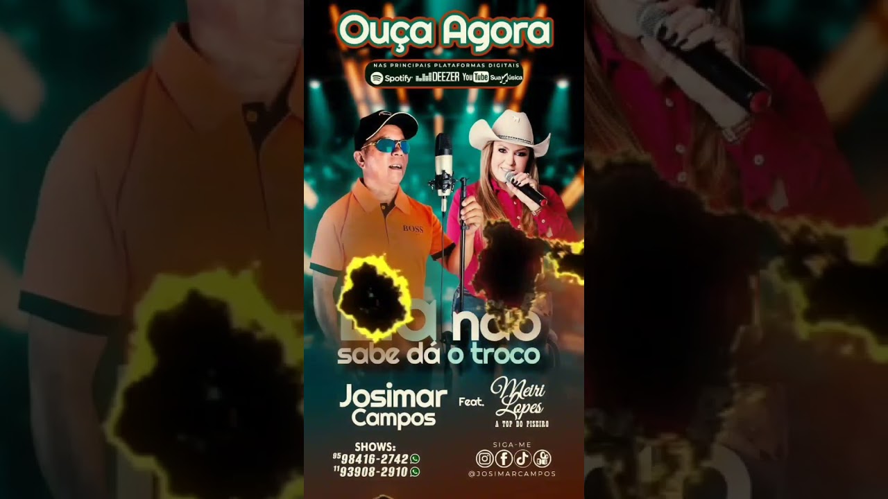 Vale apena assistir esse v&iacute;deo com Josimar campos e Meiri Lopes