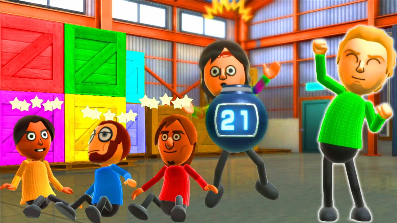 Wii party U - Battle of Minigames ( Master Difficulty )Lakitu vs Leonel vs Matt vs Paula vs Iron Man