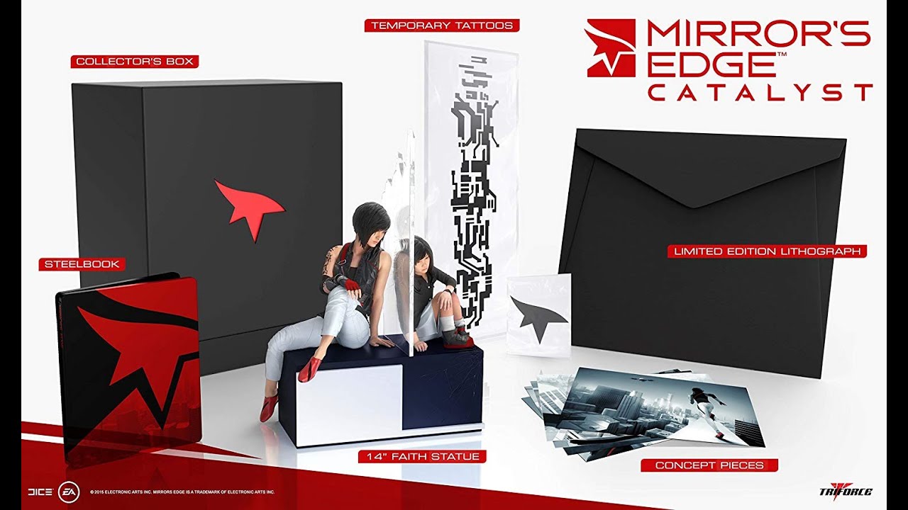Unboxing : Mirror's Edge Catalyst (Edycja Kolekcjonerska)