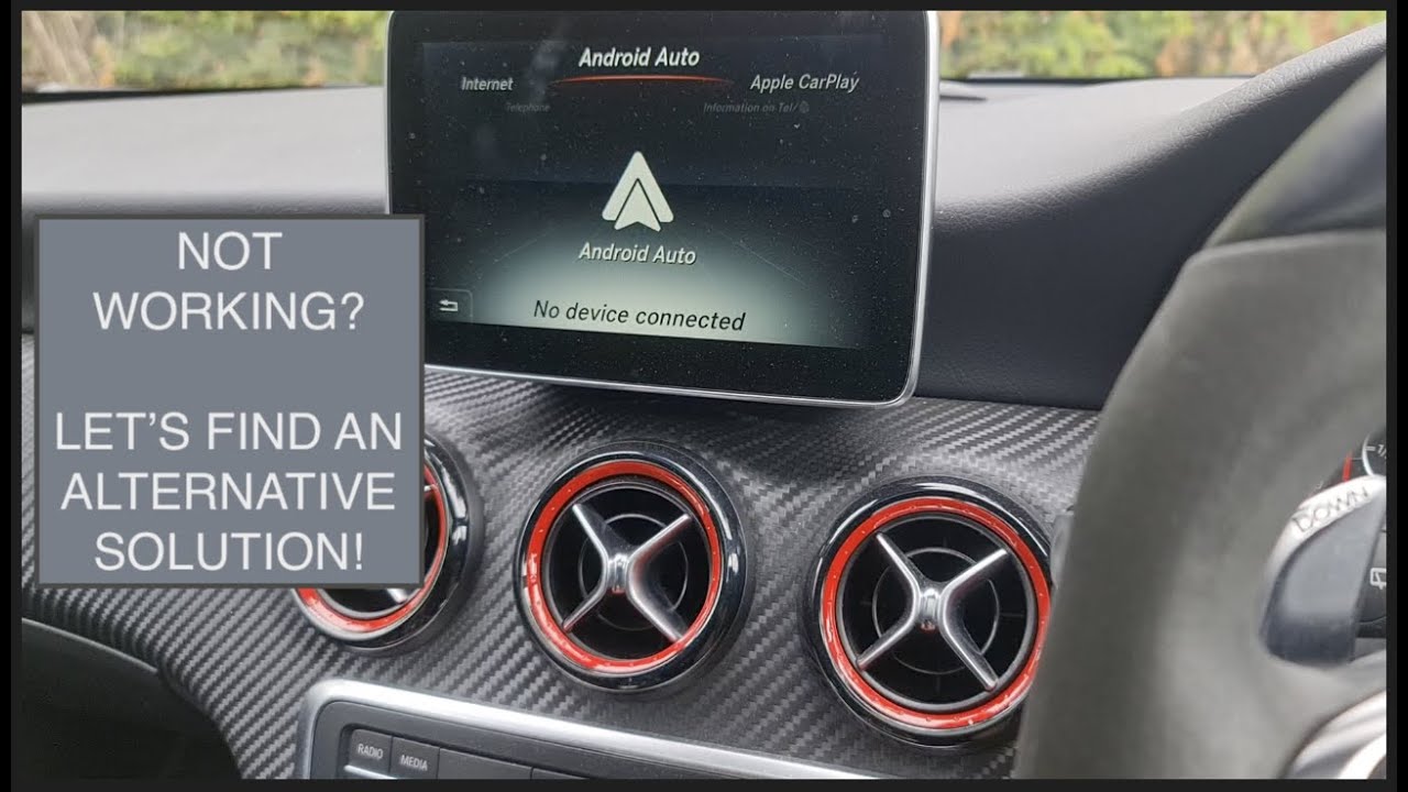 Android Auto Mercedes Audio 20 NTG5 не работает — альтернативное решение