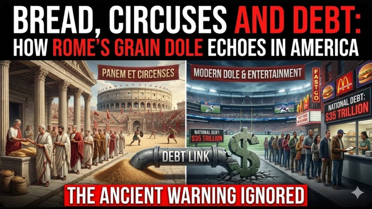 Bread, Circuses and Debt: How Rome&rsquo;s Grain Dole Echoes in America