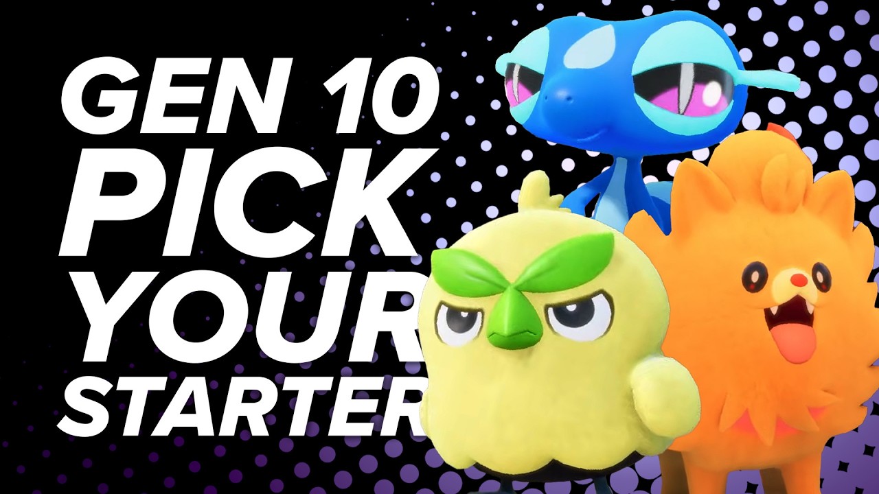 Pok&eacute;mon Gen 10: Pick Your Starter!