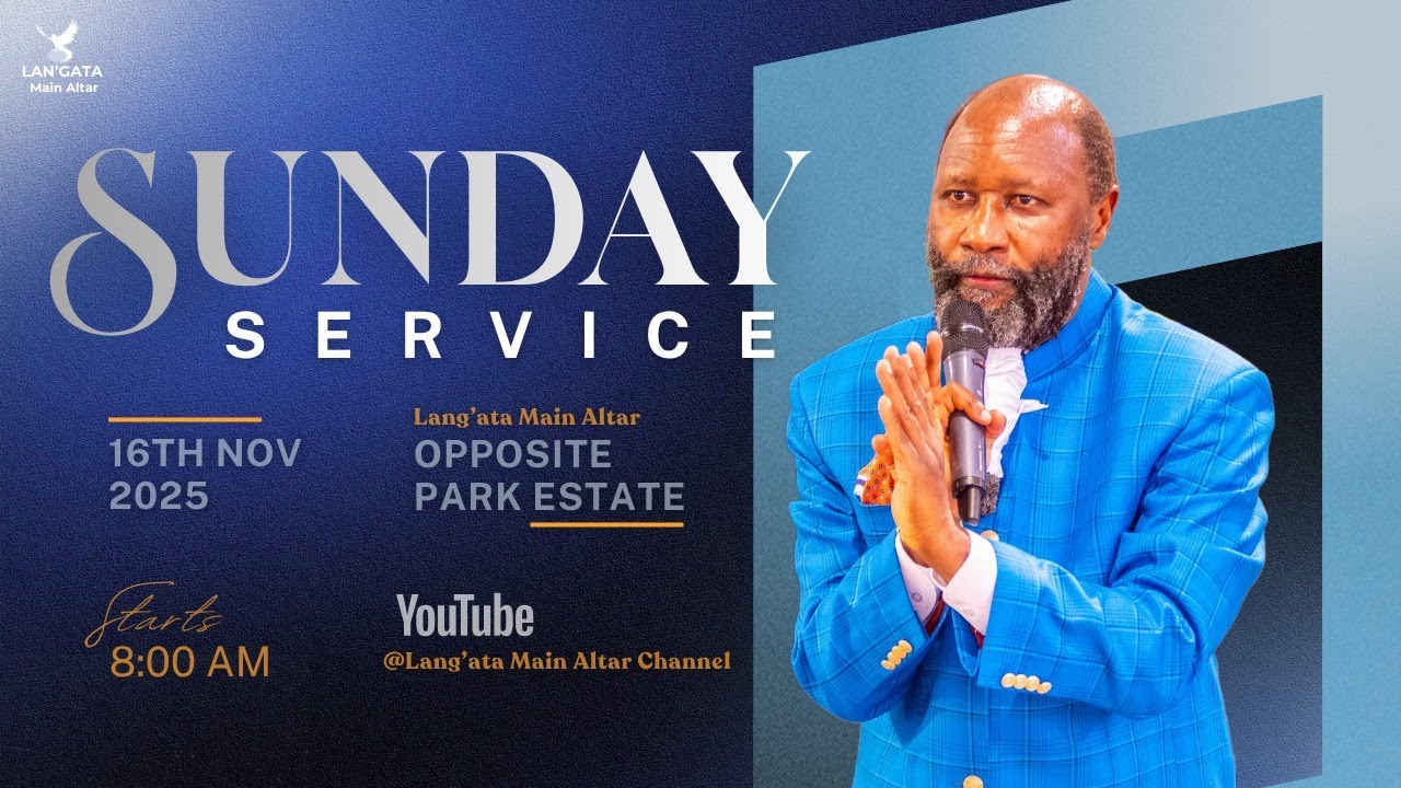 LANGATA MAIN  ALTAR SUNDAY SERVICE
