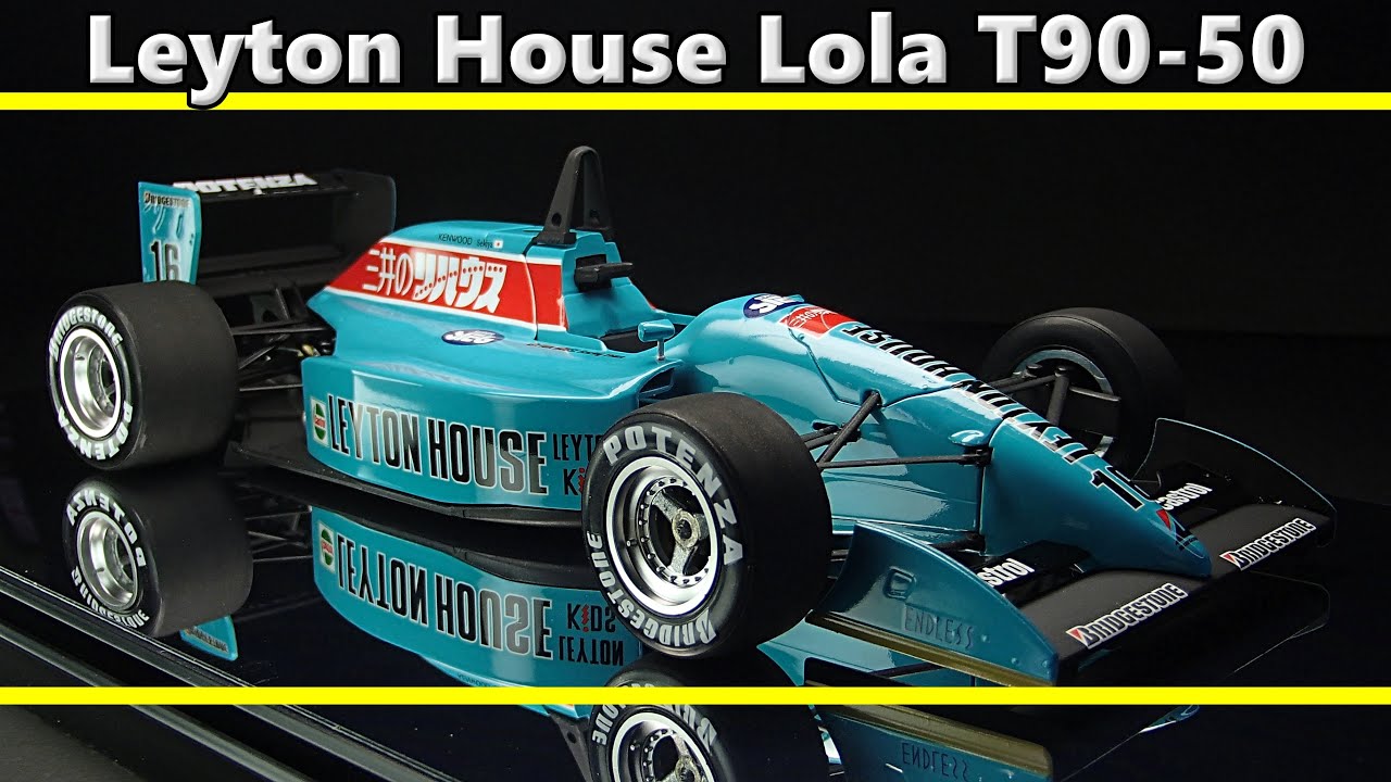 Leyton House Lola T90-50 / Hasegawa 1/24 F3000 / Масштабная модель / F1