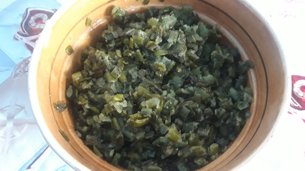 Икра из луковых стрелок - рецепт из детства