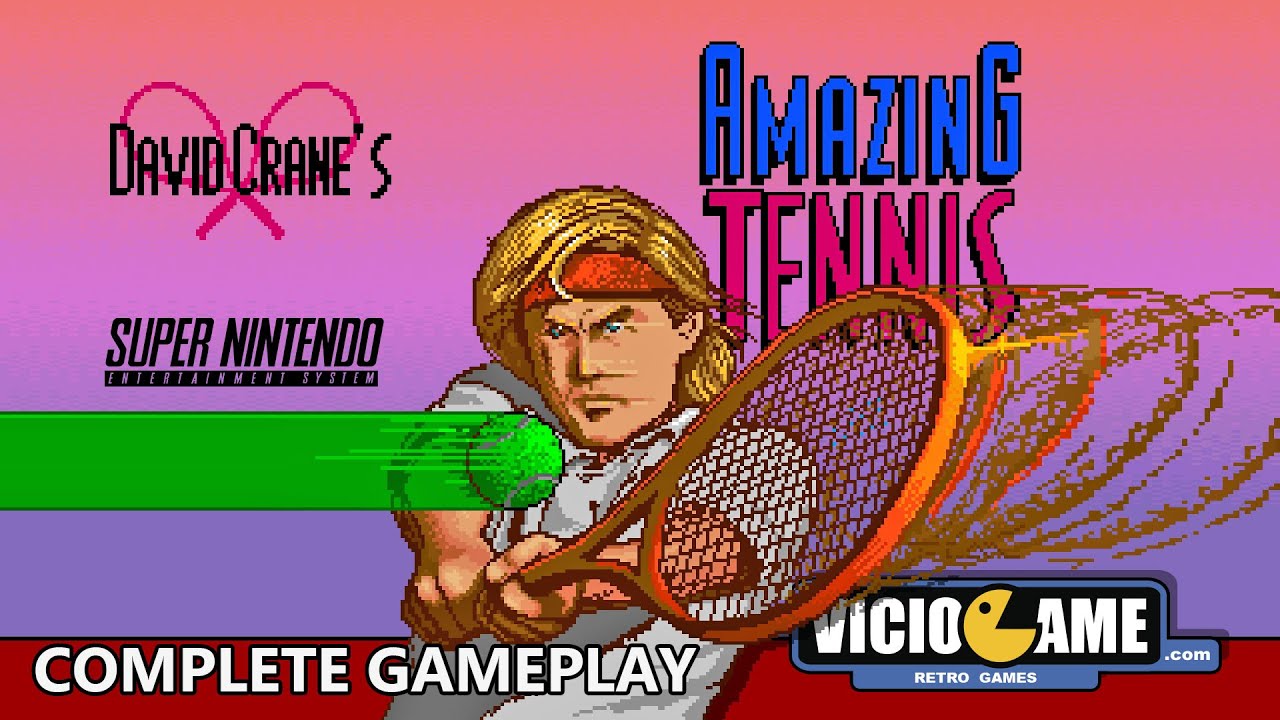 🎮 Amazing Tennis (Super Nintendo) Complete Gameplay
