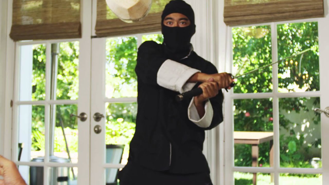 Real Life Fruit Ninja Fail - Don't Try This At Home