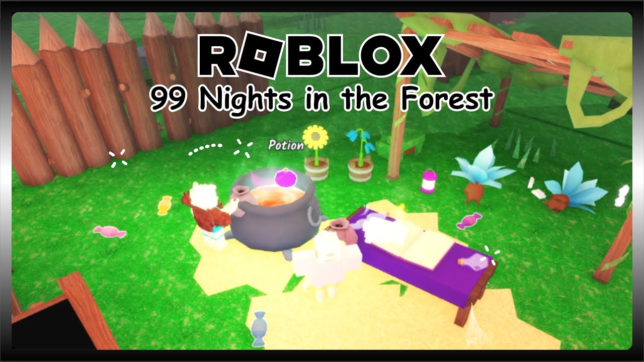Roblox 99 Nights in the Forest | SECRET POTION RECIPE REVEALED!
