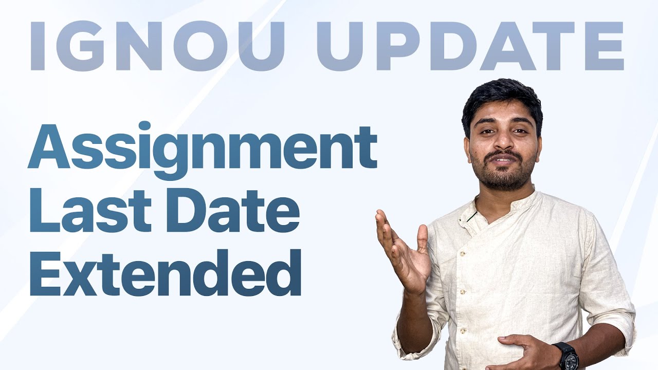 IGNOU Update | June 2024 Assignment Submission | Last Date Extended | Kerala's No.1 IGNOU Coaching