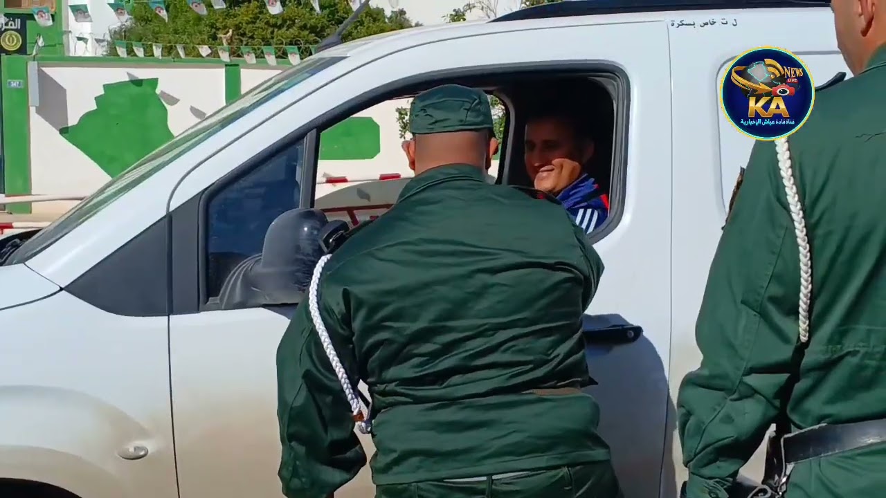 ملخص مبادرة سالم برجي  مع الدرك الوطني لغروس طولقة.
