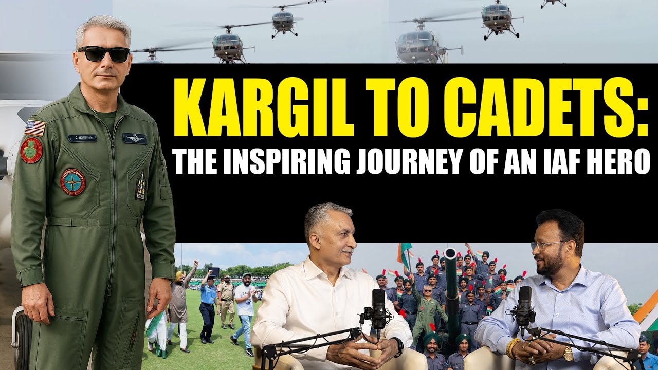 Gp Capt Rajesh Sharma (Retd) | Kargil Hero, Air Force Veteran | Realwarrior | E001