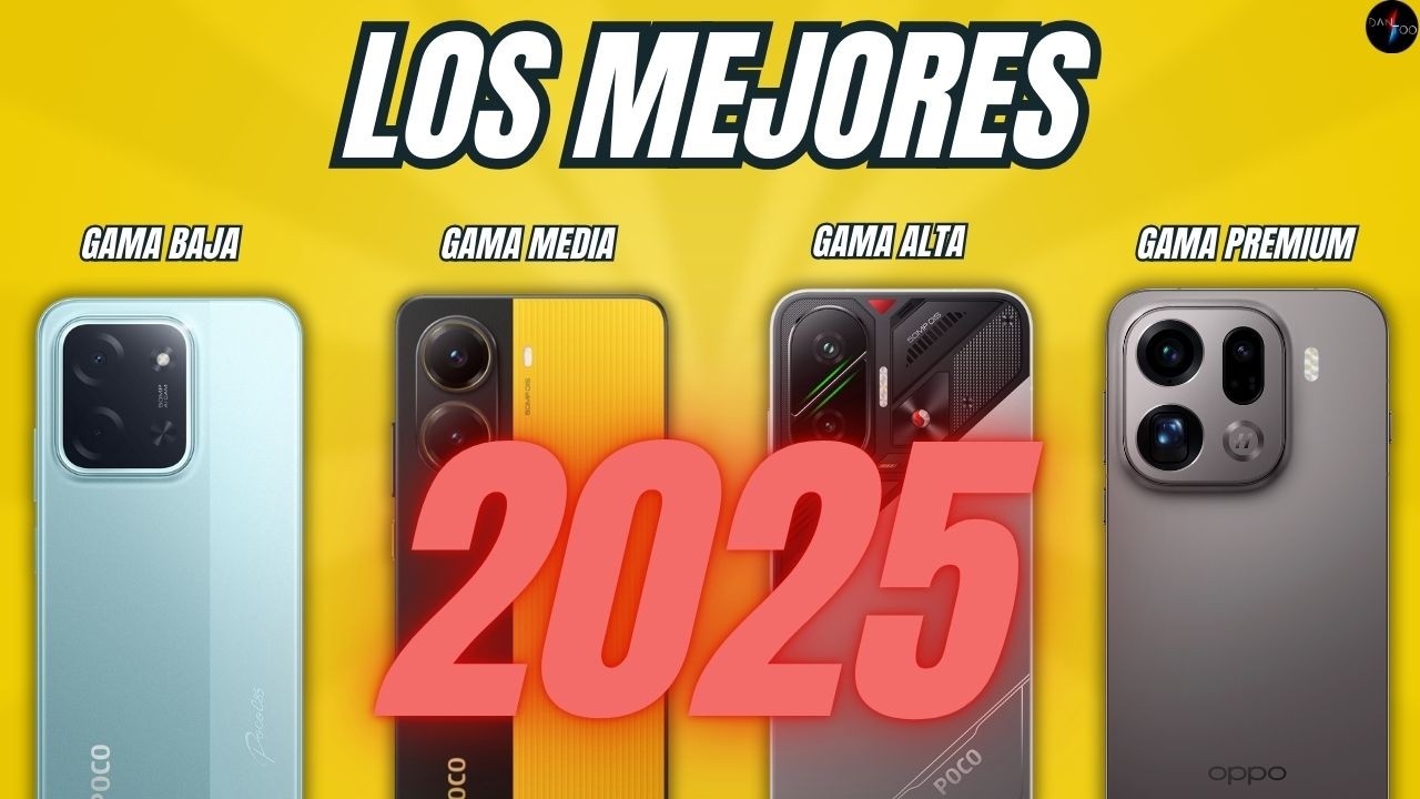 Estos son los MEJORES Celulares de 2025 😱📱 | De Barato a Premium