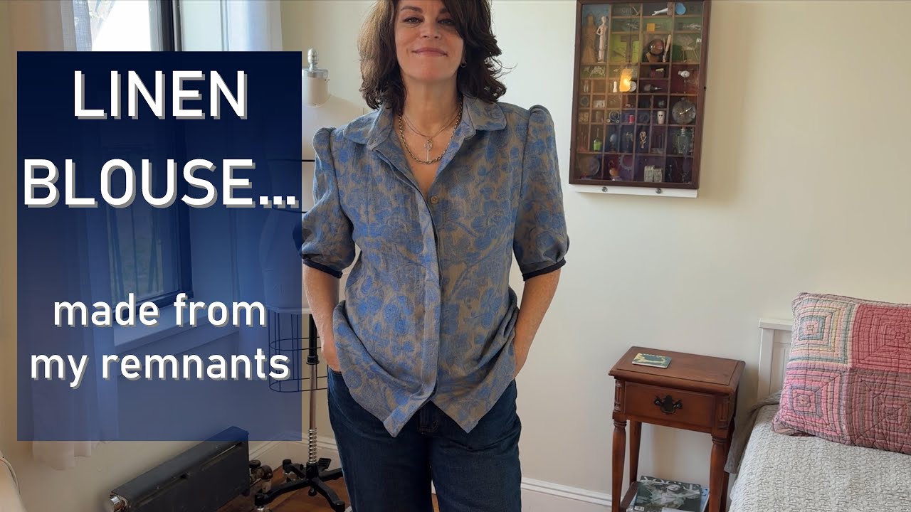 follow along as I put it all together | based on the Thea Boho Sleeve Shirt pattern