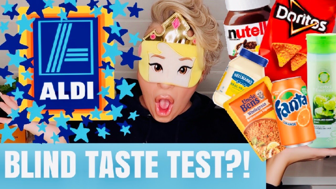 HUGE ALDI VS NAME BRAND FOOD BLIND TASTE TEST😋 | SHOCKING RESULTS😱 | Oliver James Life