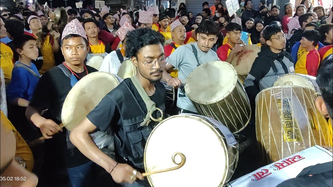 Machindranath Jatra 2080 Way to Lagankhel ,Evanani Manka: Khala:, Tangal - Guru Rajendra Maharjan