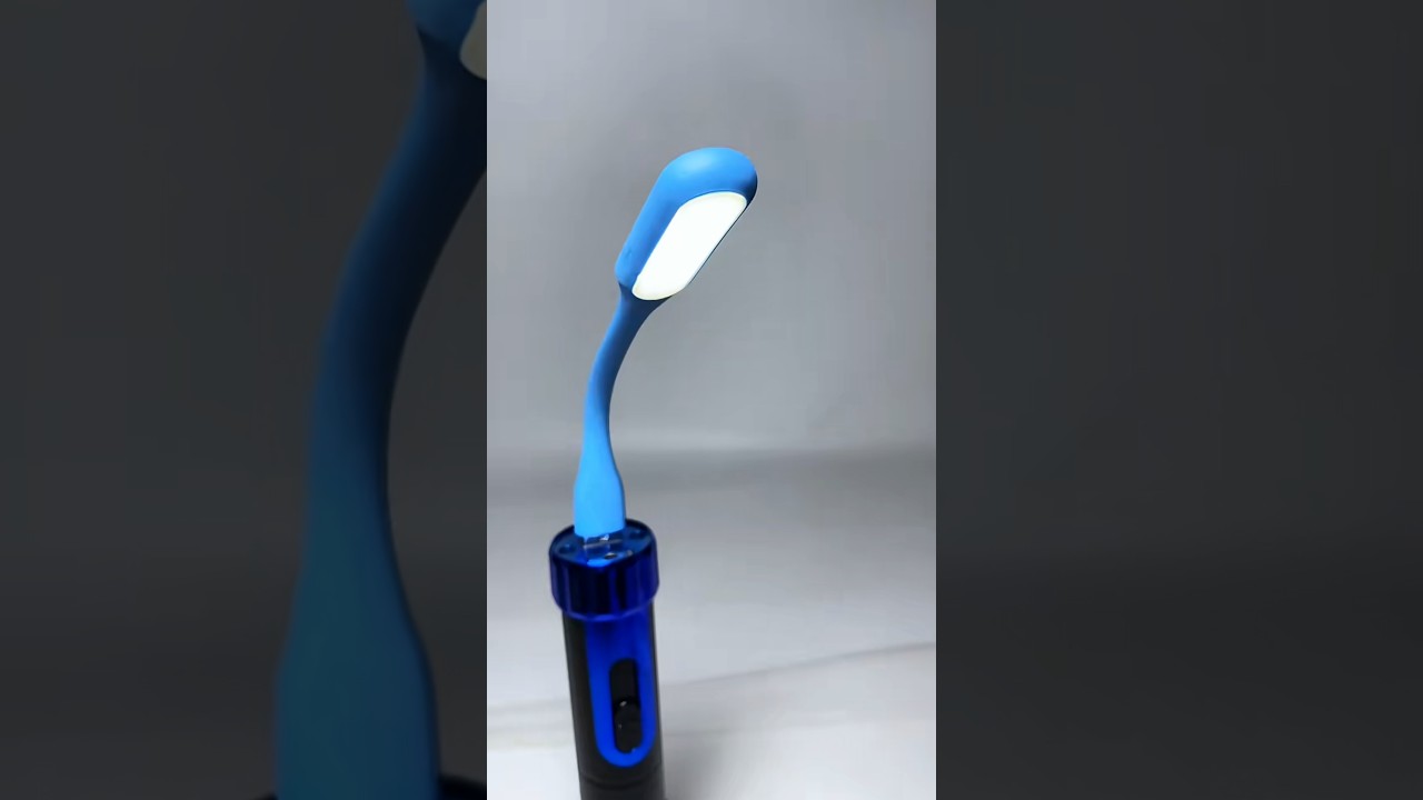 Mini Portable and Flexible High Power USB LED Light || #ledlight #gadgets #shorts