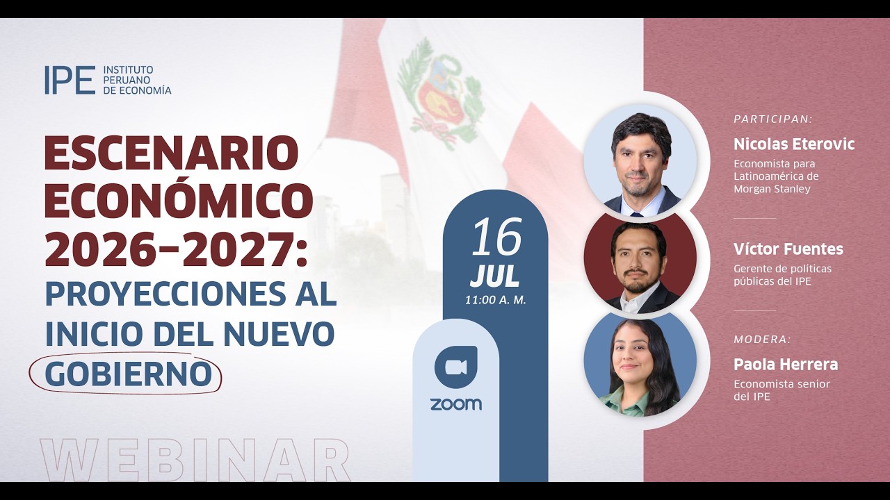 [Webinar]  Escenario econ&oacute;mico 2026&ndash;2027:  proyecciones al inicio del nuevo gobierno