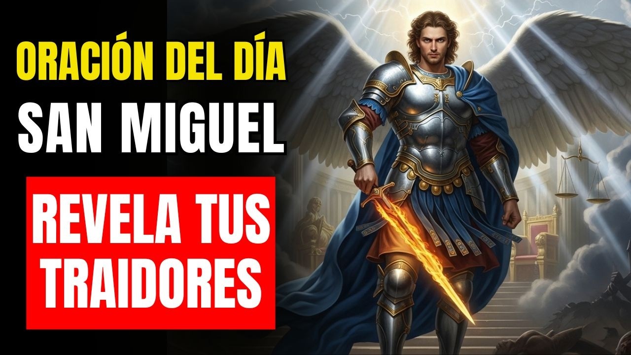 SAN MIGUEL ARCÁNGEL REVELA TUS TRAIDORES Y DESTRUYE SUS PLANES - Oración de Justicia Divina Ahora