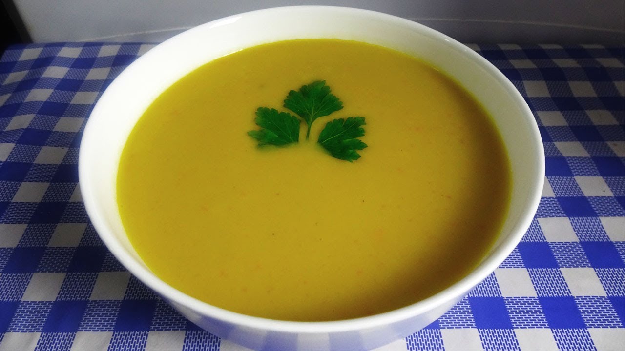 PURÉ O CREMA DE CALABAZA | RECETA FÁCIL