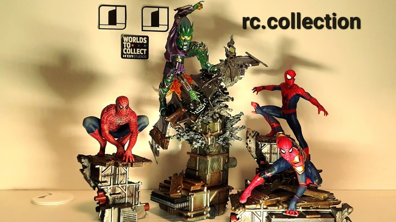 Iron Studios Green Goblin Duende Verde Spider-Man No Way Home Homem Aranha Marvel Review Unboxing