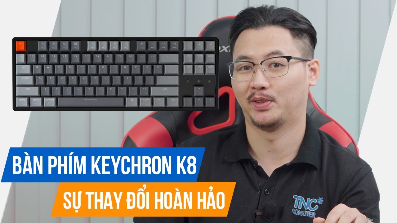 Keychron K8 - Sự Thay Đổi Toàn Diện! Bàn Phím Cơ Bluetooth Cực Ngon Cho MỌI NHU CẦU Từ Nông Đến Sâu!