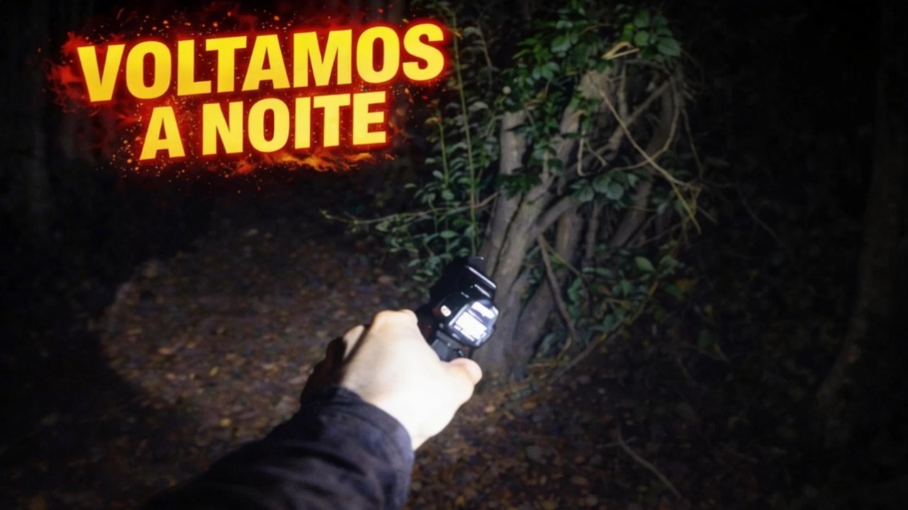 VOLTAMOS NA FLORESTA À NOITE… O QUE ENCONTRAMOS FOI BIZARRO 😱