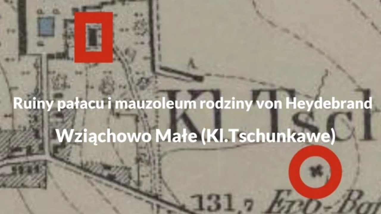 Pałac i mauzoleum Wziąchowo Małe (Kl. Tschunkawe)