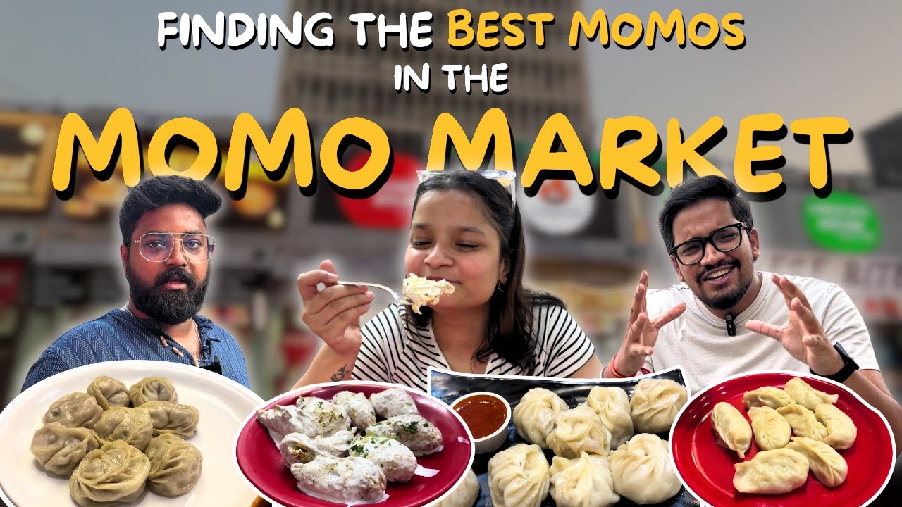 Exploring Viral Momo Market in Delhi | Yashwant Place | Food Tankerzz