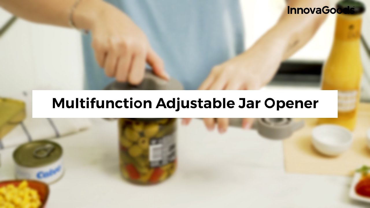 InnovaGoods Multifunction Adjustable Jar Opener