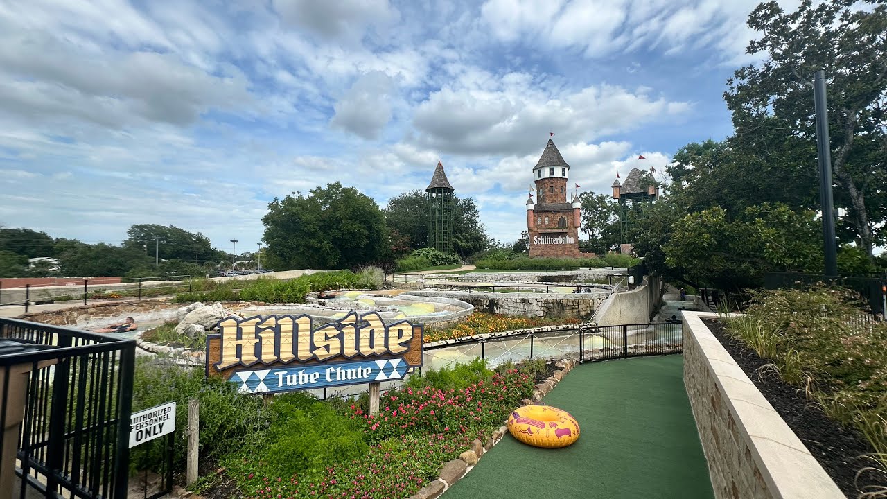 Hillside Tube Chute - July 2024 - Schlitterbahn New Bruanfels Texas