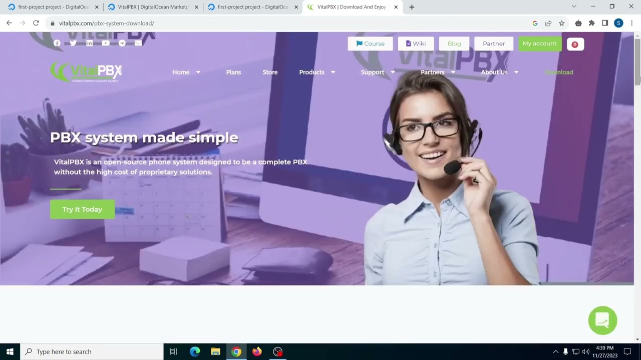 How to install VitalPBX Multi Tenant Phone System in Digital Ocean #Vitalpbx #3cx #digitalocean