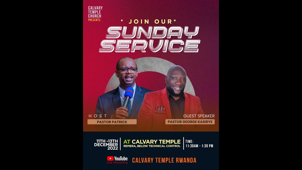KINYARWANDA SERVICE WITH PASTOR GEORGE KASIRYE