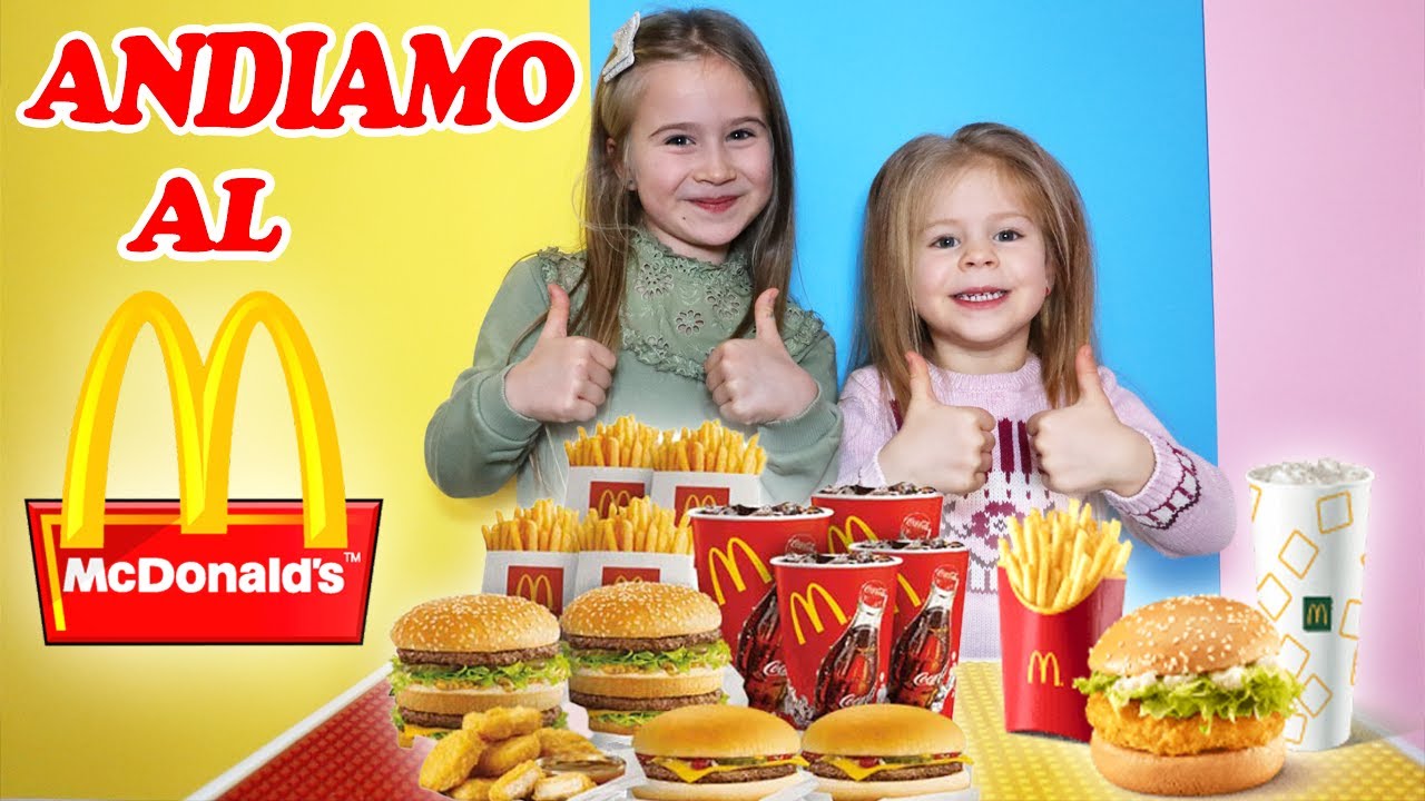 ANDIAMO AL McDonald’s 🍔🥤🍟 | SORPRESA A VANESSA