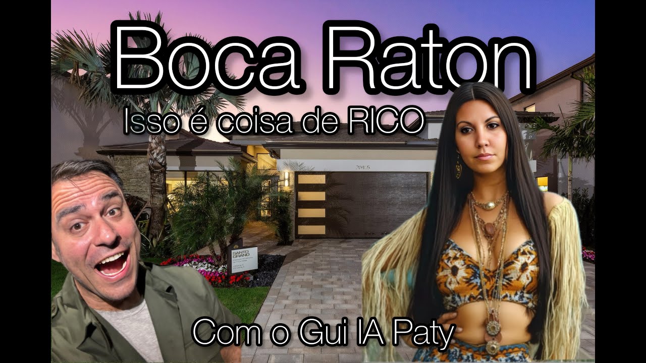 Tour na MANSÃO dos SONHOS em Boca Raton – Você NÃO vai acreditar nesse luxo!