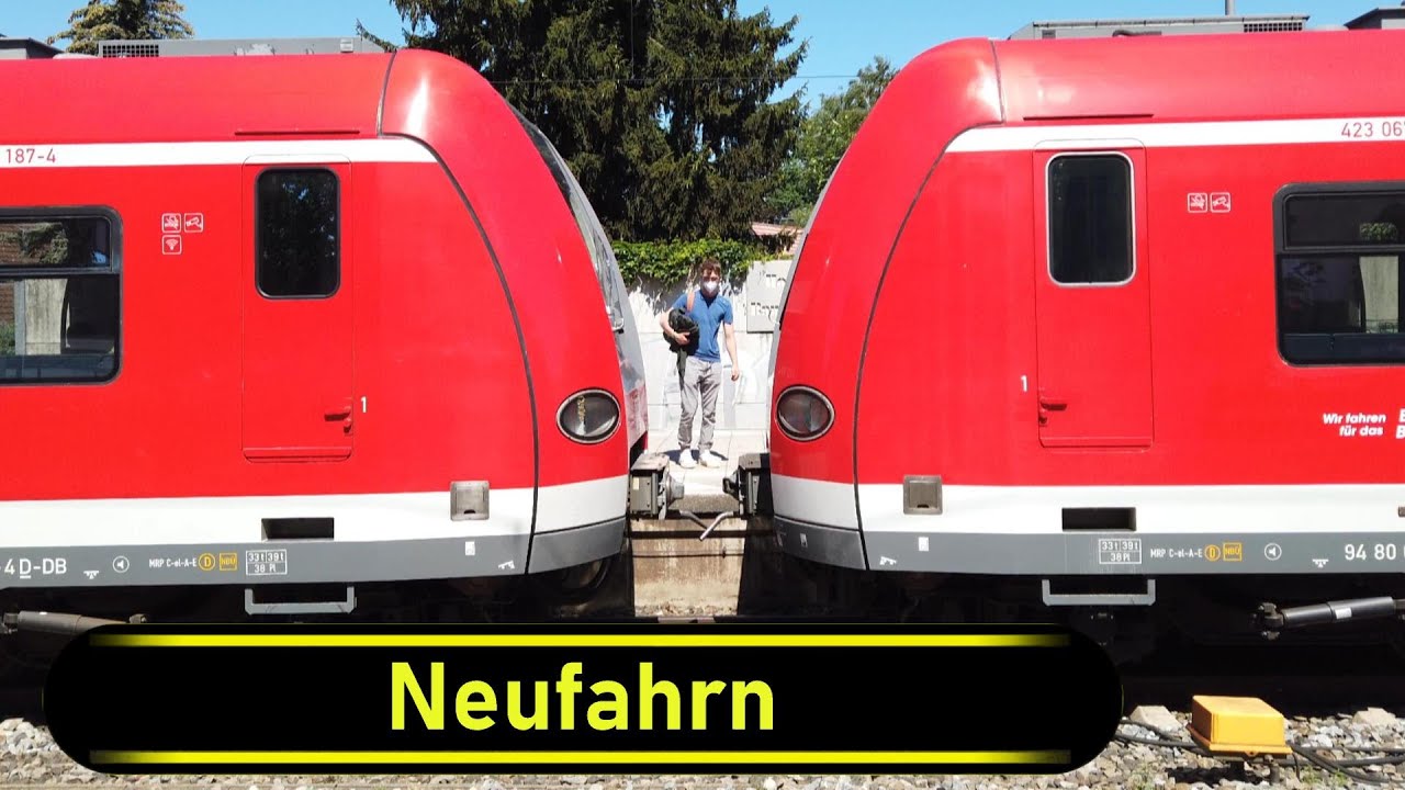 S-Bahn Station Neufahrn - Munich 🇩🇪 - Walkthrough 🚶