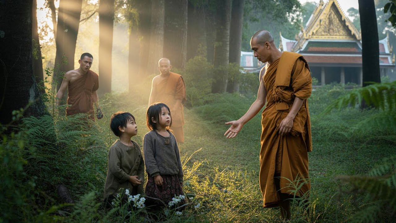 พระพบเด็กแฝดในป่าข้างวัด – เรื่องที่เด็กเล่าทำให้ทั้งวัดเงียบ