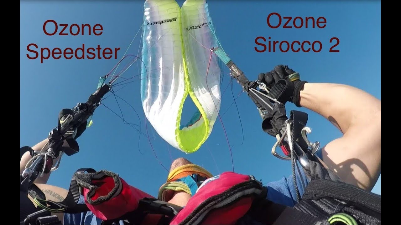 Speedster 2 Sirocco 2  Paramotor Wing Test