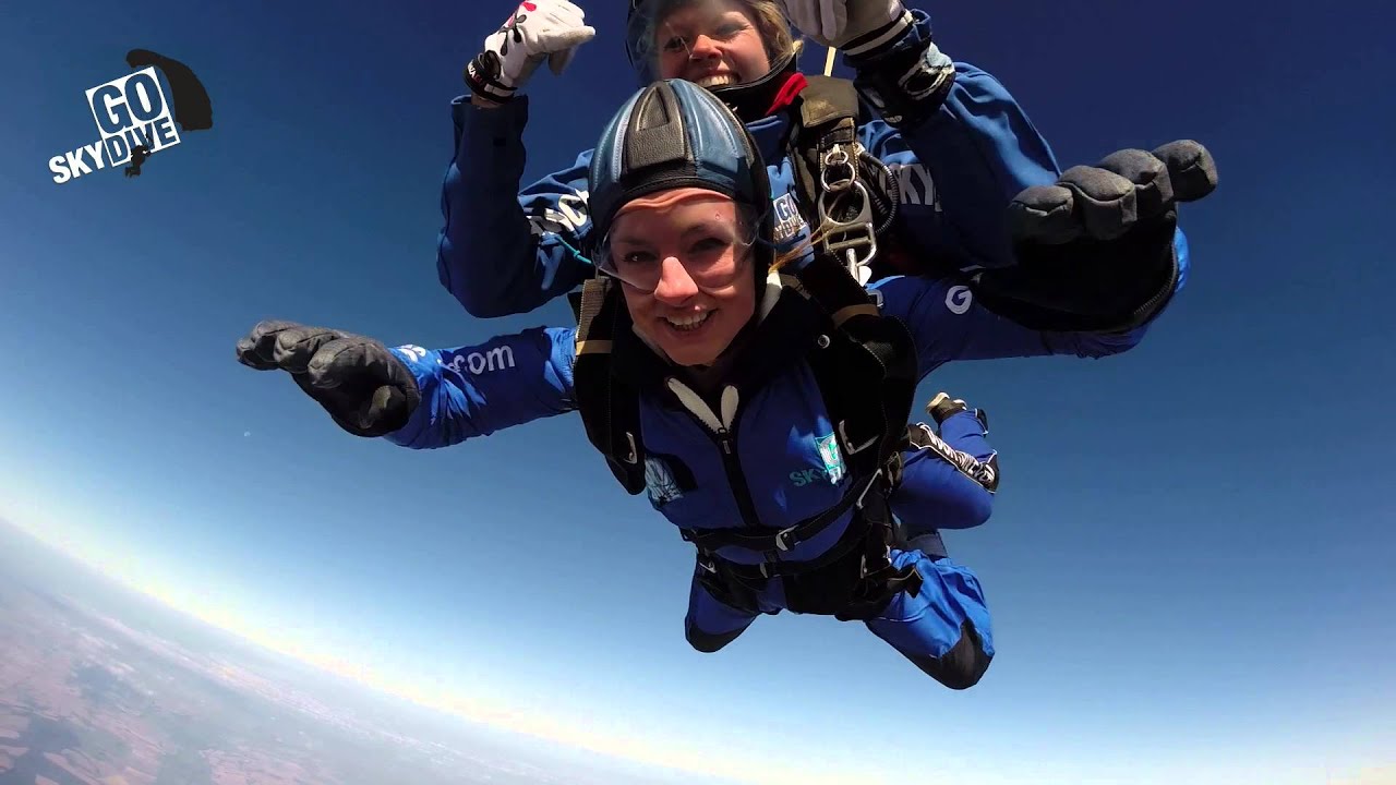 Skydive at 15,000 ft Old Sarum Airfield-HDVideo