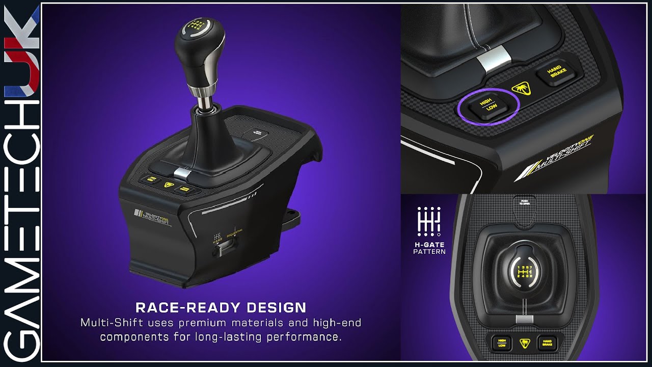 H-Gate, секвентальный и ручной тормоз с коробкой передач Turtle Beach Multi-Shift