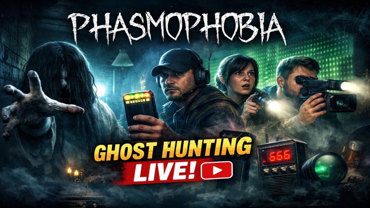 🔴 LIVE: Playing Phasmophobia.. ||#phasmophobia t
