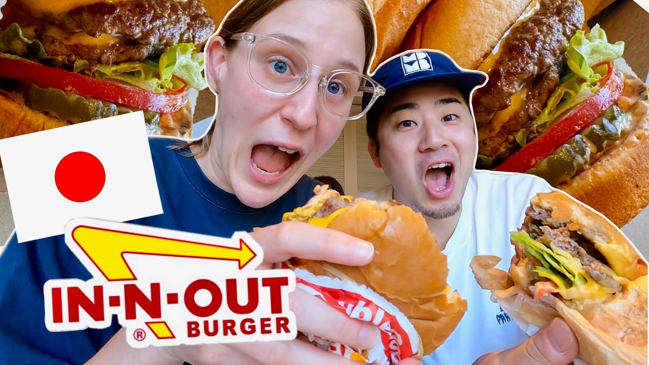 In-N-Out Burger comes to Tokyo, Japan // 4 HOUR WAIT 😱 // Food Vlog