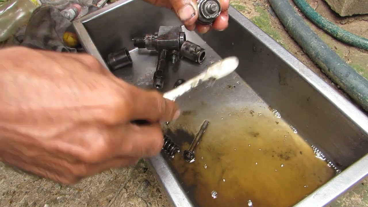 cambio de tubera y calibración de inyector de motor Lister 6/1 👍